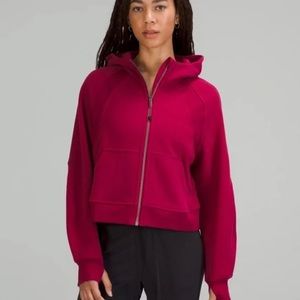 (SOLD)Lululemon oversized scuba full zip